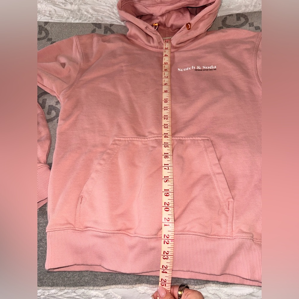 Scotch & Soda Dusty Pink Crewneck Hoodie - Picture 10 of 12